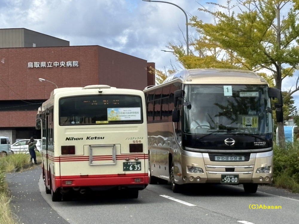 鳥取200か・635（日交556）、鳥取230あ5000